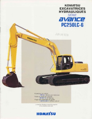Koparki gąsienicowe Komatsu PC250LC-6