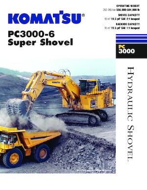 Koparki gąsienicowe Komatsu PC3000-6