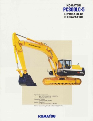 Koparki gąsienicowe Komatsu PC300LC-5