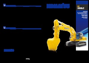 Koparki gąsienicowe Komatsu PC300LC-8MO