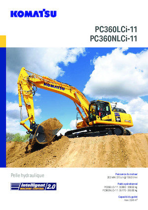 Koparki gąsienicowe Komatsu PC360LCi-11 