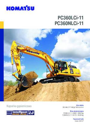 Koparki gąsienicowe Komatsu PC360LCi-11 