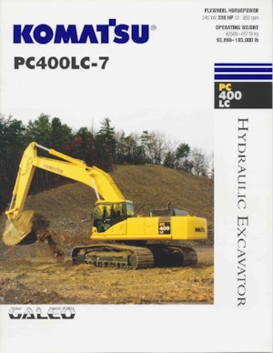 Koparki gąsienicowe Komatsu PC400LC-7