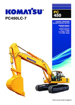 Koparki gąsienicowe Komatsu PC450LC-7
