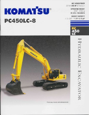 Koparki gąsienicowe Komatsu PC450LC-8