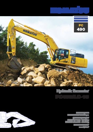 Koparki gąsienicowe Komatsu PC490LCD-10