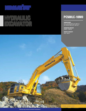 Koparki gąsienicowe Komatsu PC500LC-10M0