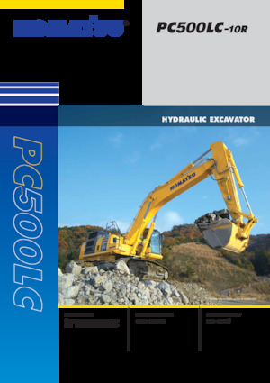 Koparki gąsienicowe Komatsu PC500LC-10R