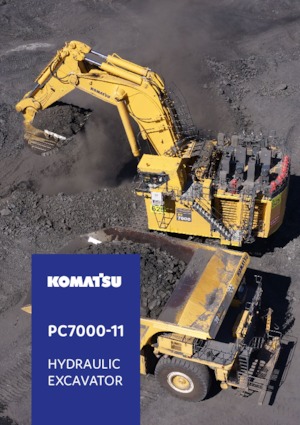 Koparki gąsienicowe Komatsu PC7000-11 