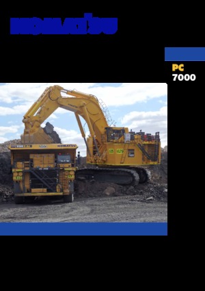 Koparki gąsienicowe Komatsu PC7000-6 