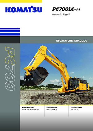 Koparki gąsienicowe Komatsu PC700LC-11E0