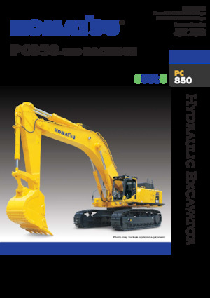 Koparki gąsienicowe Komatsu PC850SE-8E0