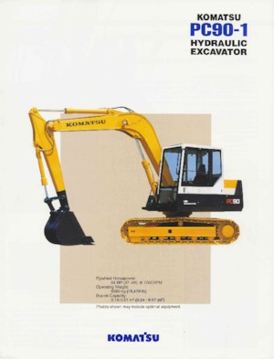 Koparki gąsienicowe Komatsu PC90-1