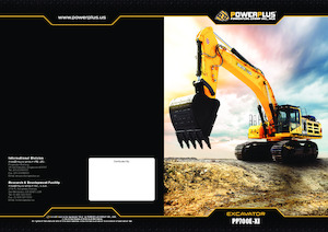 Koparki gąsienicowe PowerPlus PP700E-XI