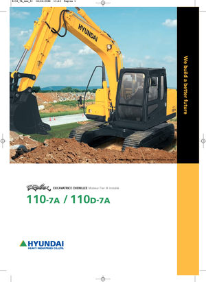 Koparki gąsienicowe Hyundai R 110 D-7 A