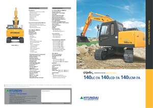 Koparki gąsienicowe Hyundai R 140 LC 7A