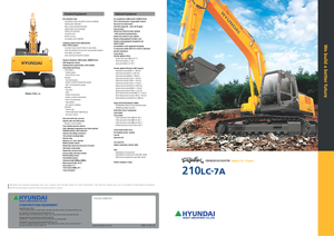 Koparki gąsienicowe Hyundai R 210 LC 7