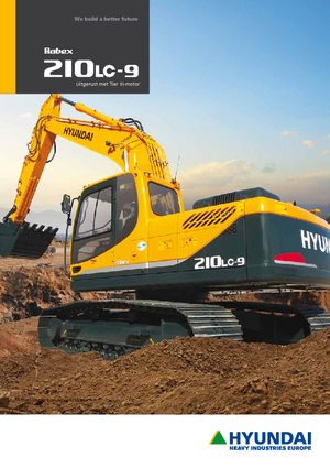 Koparki gąsienicowe Hyundai R 210 LC 9