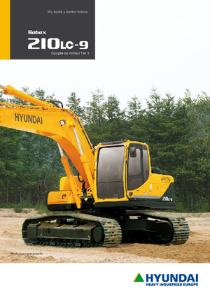 Koparki gąsienicowe Hyundai R 210 LC 9