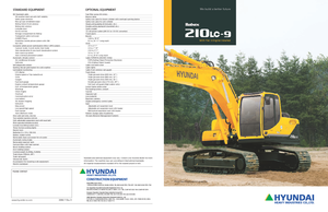 Koparki gąsienicowe Hyundai R 210 LC 9