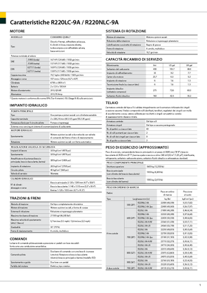 Koparki gąsienicowe Hyundai R 220 LC-9 A