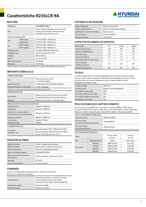 Koparki gąsienicowe Hyundai R 235 LCR-9 A