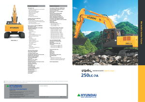 Koparki gąsienicowe Hyundai R 250 LC 7A