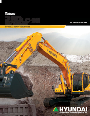 Koparki gąsienicowe Hyundai R 260LC-9A