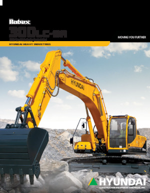 Koparki gąsienicowe Hyundai R 300LC-9A