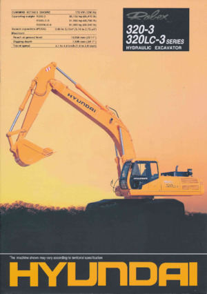 Koparki gąsienicowe Hyundai R 320-3