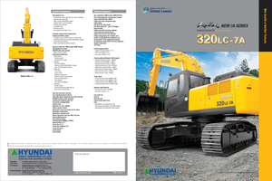 Koparki gąsienicowe Hyundai R 320 LC 7A