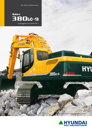 Koparki gąsienicowe Hyundai R 380 LC 9