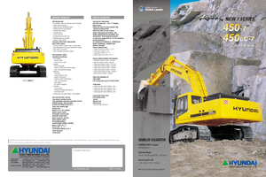 Koparki gąsienicowe Hyundai R 450 LC 7