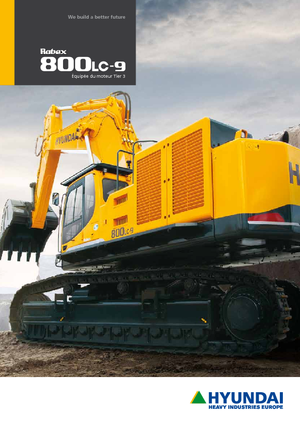Koparki gąsienicowe Hyundai R 800 LC-9 A