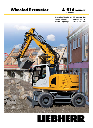 Koparki gąsienicowe Liebherr R 914 Compact Litronic