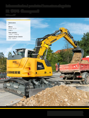Koparki gąsienicowe Liebherr R 914 Compact Litronic 