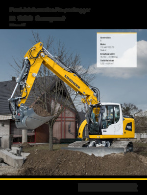 Koparki gąsienicowe Liebherr R 920 Compact Litronic 