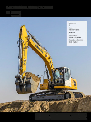 Koparki gąsienicowe Liebherr R 925 Litronic