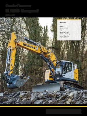 Koparki gąsienicowe Liebherr R 926 Compact Litronic 