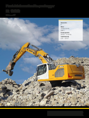 Koparki gąsienicowe Liebherr R 928 Litronic 