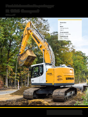 Koparki gąsienicowe Liebherr R 936 Compact Litronic 