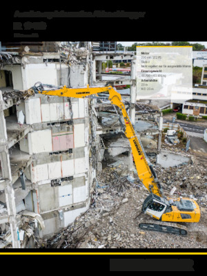 Koparki gąsienicowe Liebherr R 940 Demolition Litronic 