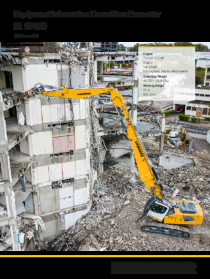 Koparki gąsienicowe Liebherr R 940 Demolition Litronic 