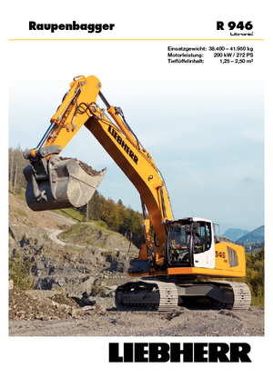 Koparki gąsienicowe Liebherr R 946