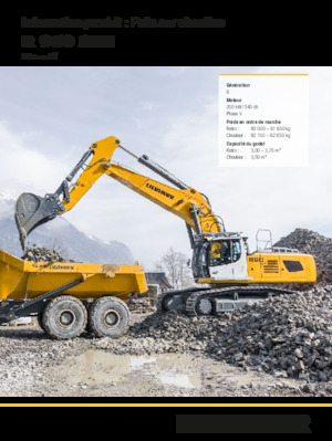Koparki gąsienicowe Liebherr R 960 SME Litronic 