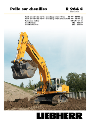 Koparki gąsienicowe Liebherr R 964 C Litronic