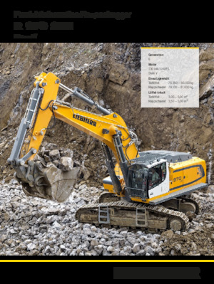 Koparki gąsienicowe Liebherr R 970 SME Litronic 