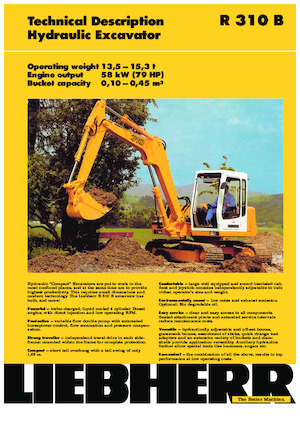 Koparki gąsienicowe Liebherr R 310B 
