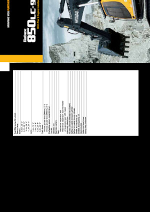 Koparki gąsienicowe Hyundai R850LC-9