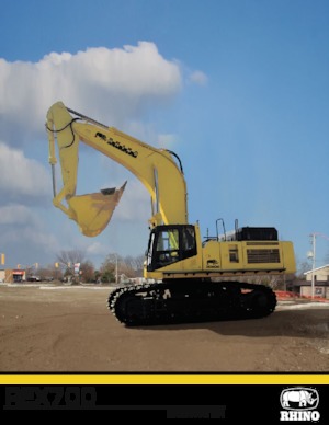 Koparki gąsienicowe RHINO REX700